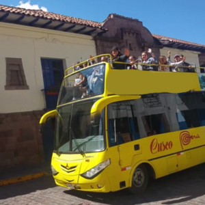 Cusco City Tour Mira bus